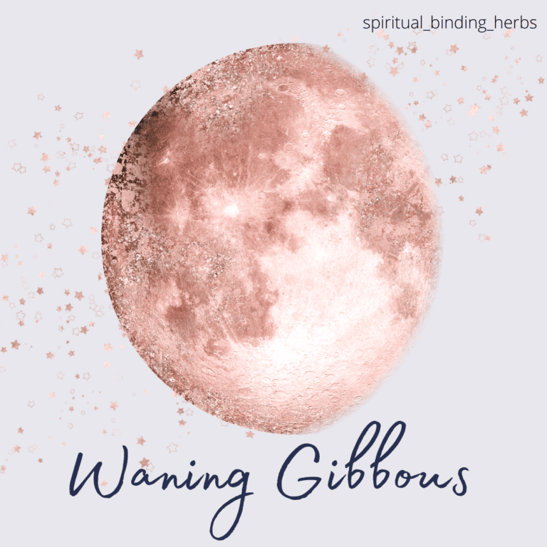 The Difference Between The Waxing and Waning Moon Spiritual Binding Herbs