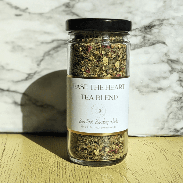 Ease The Heart 2oz Loose Leaf Tea Spiritual Binding Herbs