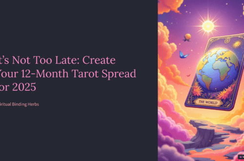 The World tarot card in the sky with clouds