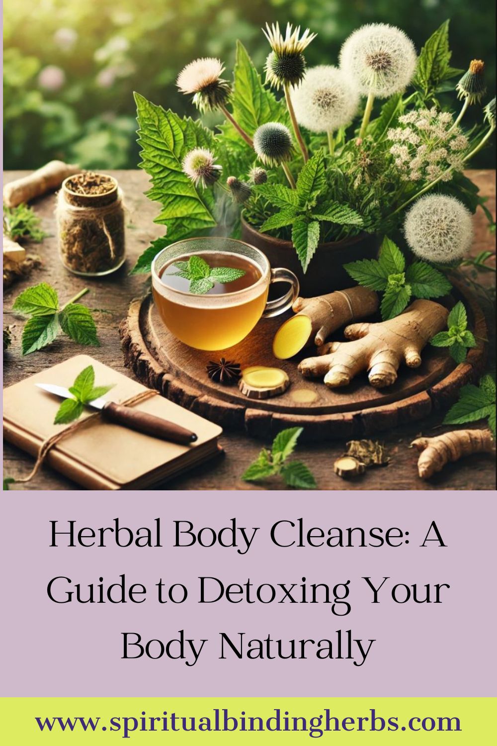 How To Detox Your Body Naturally With A Herbal Body Cleanse