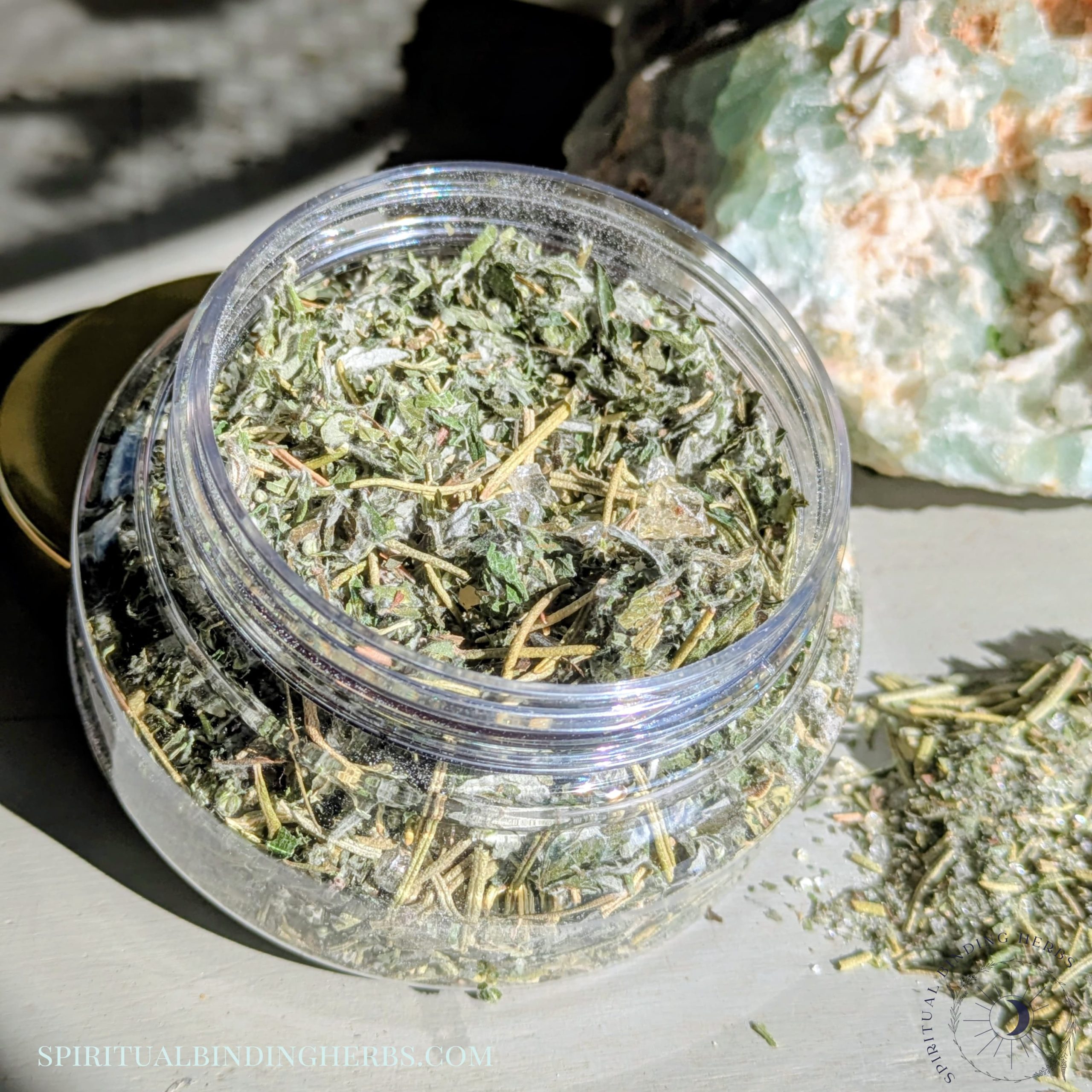 Cleansing Harmony Herbal & Resin Smoke Blend | Rosemary, Mugwort, Lemon Balm, Copal
